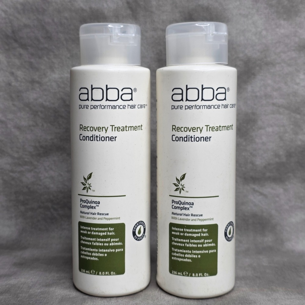 (X2) ABBA Recovery Treatment Conditioner 8 oz Intense Treatment Damaged‎ Hair